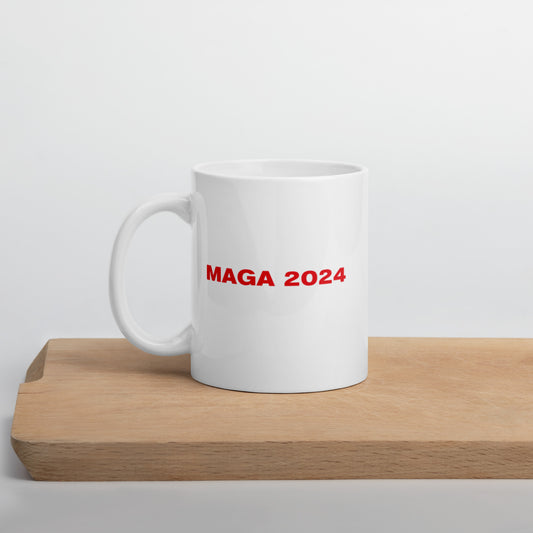 MAGA 2024 - White glossy mug