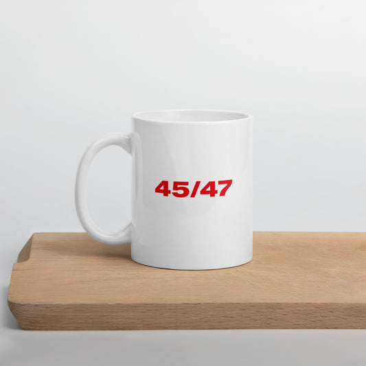 45/47 - White glossy mug