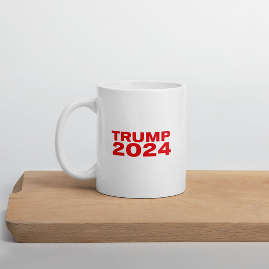 TRUMP 2024 - White glossy mug